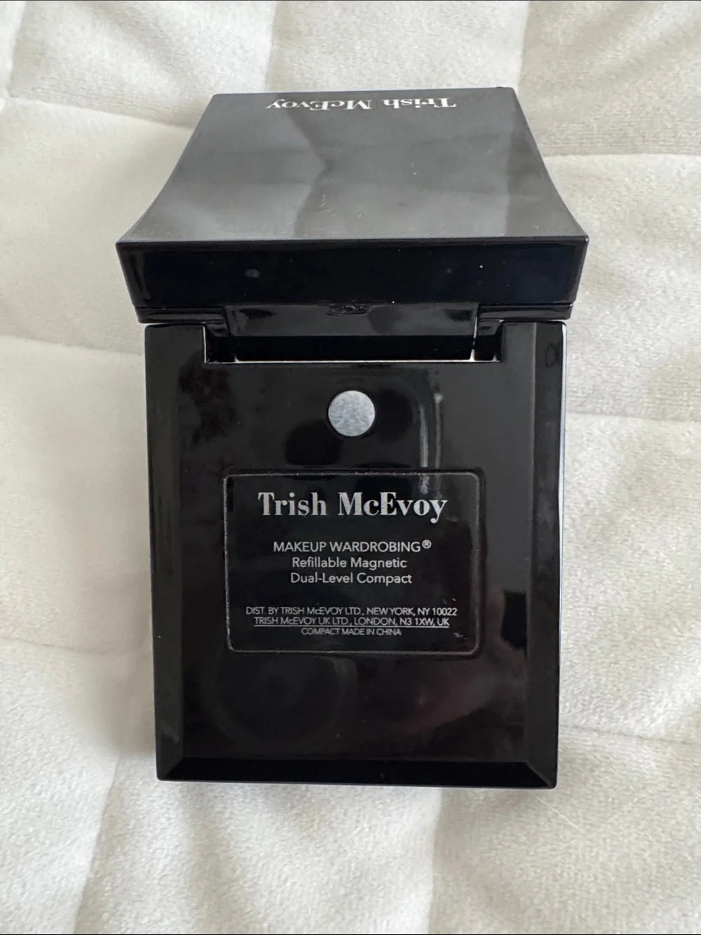 Trish McEvoy Black Compact Case